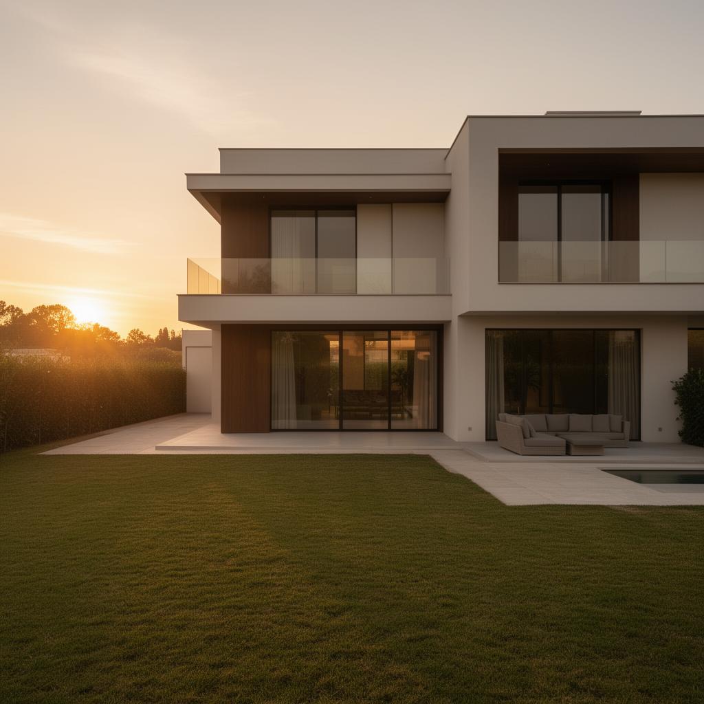 Original home exterior before AI redesign